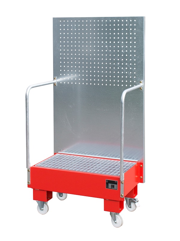 BAUER Südlohn BAUER Fahrbare Auffangwanne LPW mit Lochplatte 2 x 60 l, Feuerrot, 60 Liter BAUER Südlohn BAUER Fahrbare Auffangwanne LPW mit Lochplatte 2 x 60 l, Feuerrot, 60 Liter von BAUER Südlohn