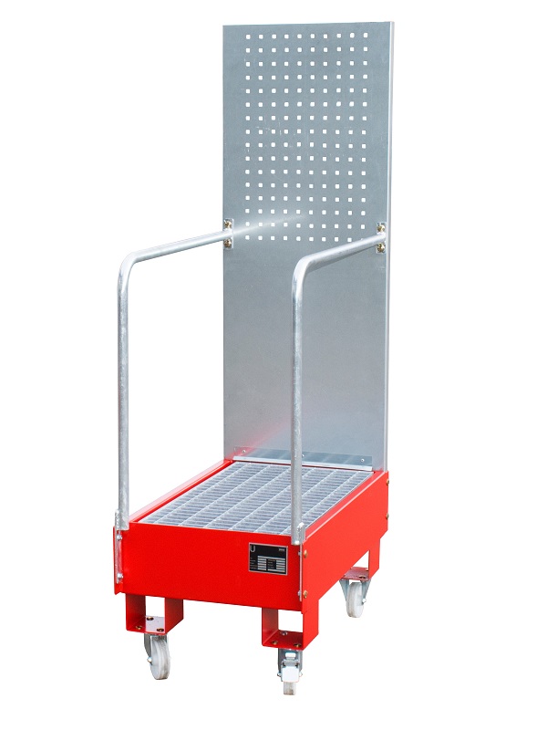 BAUER Südlohn BAUER Fahrbare Auffangwanne LPW mit Lochplatte 2 x 60 l, Feuerrot, 60 Liter BAUER Südlohn BAUER Fahrbare Auffangwanne LPW mit Lochplatte 2 x 60 l, Feuerrot, 60 Liter von BAUER Südlohn