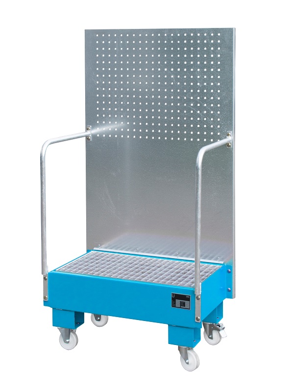 BAUER Südlohn BAUER Fahrbare Auffangwanne LPW mit Lochplatte 2 x 60 l, Lichtblau, 60 Liter BAUER Südlohn BAUER Fahrbare Auffangwanne LPW mit Lochplatte 2 x 60 l, Lichtblau, 60 Liter von BAUER Südlohn