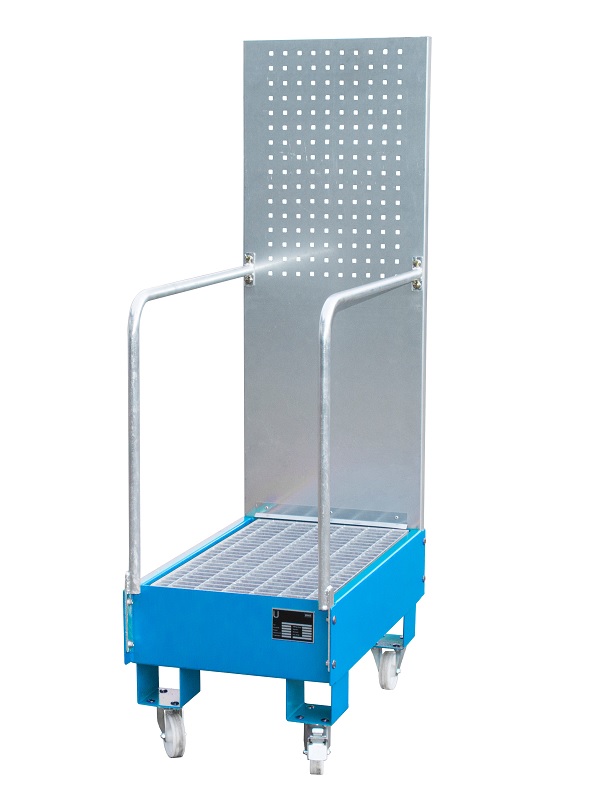 BAUER Südlohn BAUER Fahrbare Auffangwanne LPW mit Lochplatte 2 x 60 l, Lichtblau, 60 Liter BAUER Südlohn BAUER Fahrbare Auffangwanne LPW mit Lochplatte 2 x 60 l, Lichtblau, 60 Liter von BAUER Südlohn