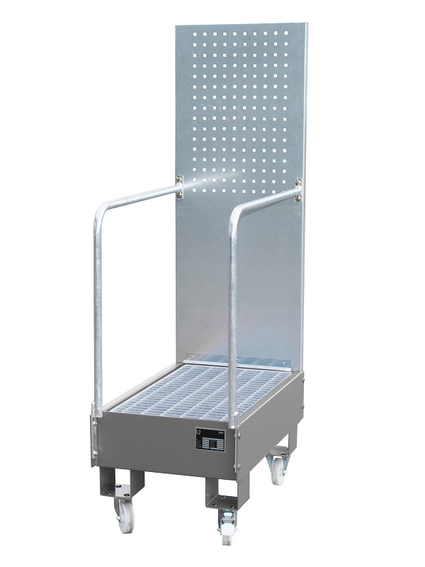 BAUER Südlohn BAUER Fahrbare Auffangwanne LPW mit Lochplatte 2 x 60 l, Mausgrau, 60 Liter BAUER Südlohn BAUER Fahrbare Auffangwanne LPW mit Lochplatte 2 x 60 l, Mausgrau, 60 Liter von BAUER Südlohn
