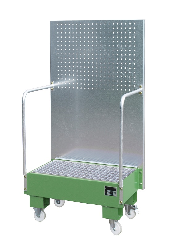 BAUER Südlohn BAUER Fahrbare Auffangwanne LPW mit Lochplatte 2 x 60 l, Resedagrün, 60 Liter BAUER Südlohn BAUER Fahrbare Auffangwanne LPW mit Lochplatte 2 x 60 l, Resedagrün, 60 Liter von BAUER Südlohn
