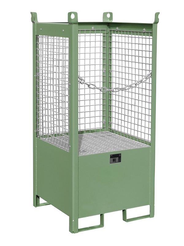 BAUER Südlohn BAUER Fass-Stapelpalette FSP-1-D mit Drahtgitter 1 x 200 Liter, Resedagrün, 210 Liter BAUER Südlohn BAUER Fass-Stapelpalette FSP-1-D mit Drahtgitter 1 x 200 Liter, Resedagrün, 210 Liter von BAUER Südlohn