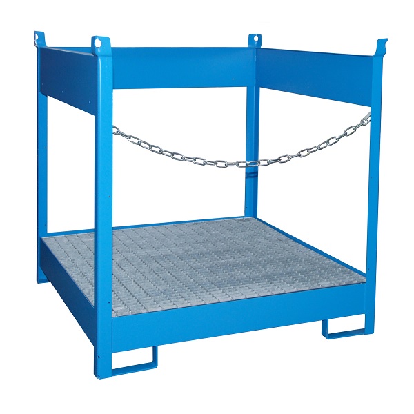 BAUER Südlohn BAUER Fass-Stapelpalette FSP-4 für 4 x 200 Liter, Lichtblau, 220 Liter BAUER Südlohn BAUER Fass-Stapelpalette FSP-4 für 4 x 200 Liter, Lichtblau, 220 Liter von BAUER Südlohn