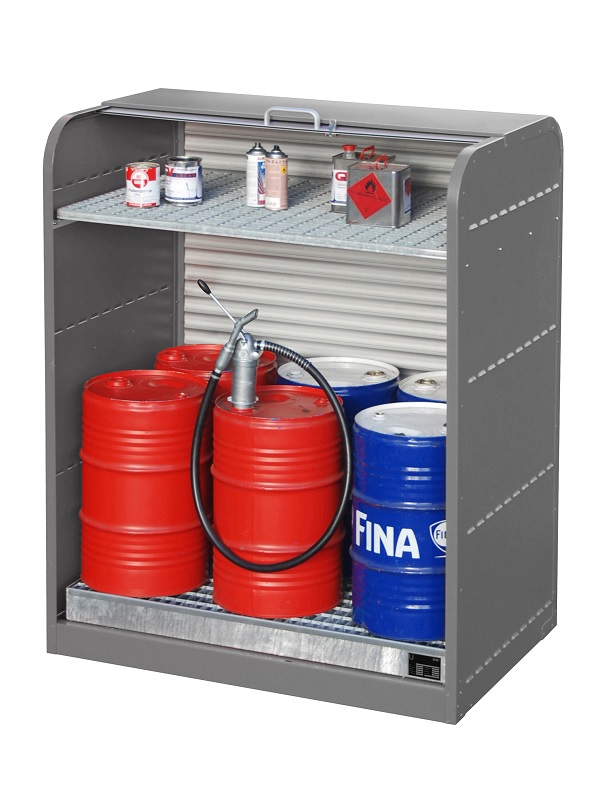 BAUER Südlohn BAUER Gefahrstoff-Rollladenschrank für 6 x 60 l Fässer, Mausgrau, 73 Liter45 Liter BAUER Südlohn BAUER Gefahrstoff-Rollladenschrank für 6 x 60 l Fässer, Mausgrau, 73 Liter45 Liter von BAUER Südlohn