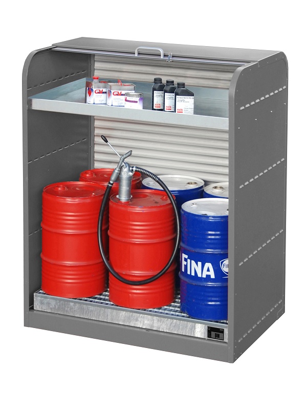 BAUER Südlohn BAUER Gefahrstoff-Rollladenschrank für 6 x 60 l Fässer, Mausgrau, 73 Liter45 Liter BAUER Südlohn BAUER Gefahrstoff-Rollladenschrank für 6 x 60 l Fässer, Mausgrau, 73 Liter45 Liter von BAUER Südlohn