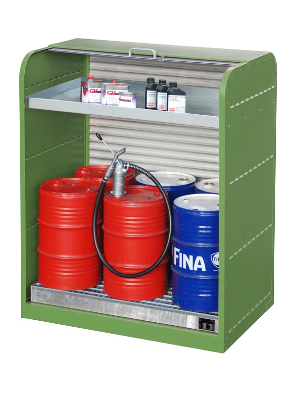 BAUER Südlohn BAUER Gefahrstoff-Rollladenschrank für 6 x 60 l Fässer, Resedagrün, 73 Liter45 Liter BAUER Südlohn BAUER Gefahrstoff-Rollladenschrank für 6 x 60 l Fässer, Resedagrün, 73 Liter45 Liter von BAUER Südlohn