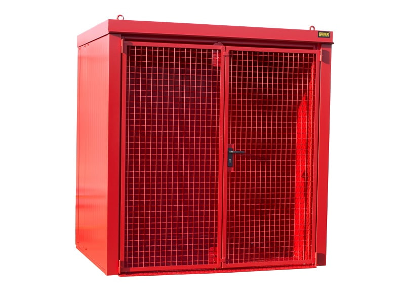 BAUER Südlohn Gasflaschen Container TYP GFC-B, Feuerrot, 28 x Ø 230 mm BAUER Südlohn Gasflaschen Container TYP GFC-B, Feuerrot, 28 x Ø 230 mm von BAUER Südlohn