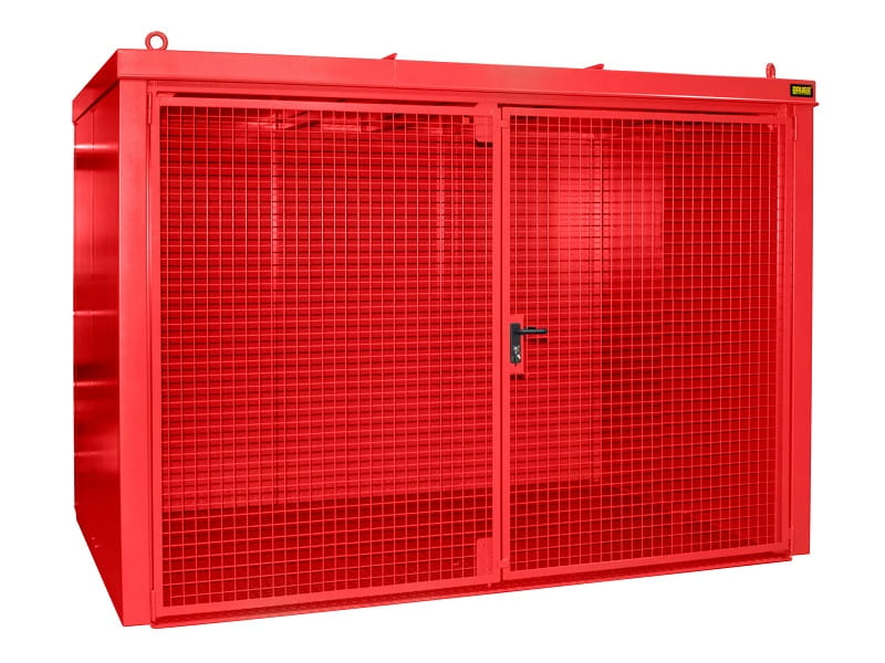 BAUER Südlohn Gasflaschen Container TYP GFC-B, Feuerrot, 60 x Ø 230 mm BAUER Südlohn Gasflaschen Container TYP GFC-B, Feuerrot, 60 x Ø 230 mm von BAUER Südlohn