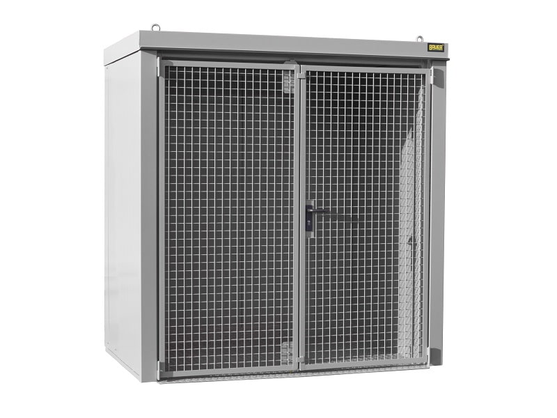 BAUER Südlohn Gasflaschen Container TYP GFC-B, Mausgrau, 28 x Ø 230 mm BAUER Südlohn Gasflaschen Container TYP GFC-B, Mausgrau, 28 x Ø 230 mm von BAUER Südlohn