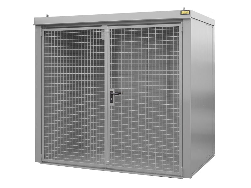 BAUER Südlohn Gasflaschen Container TYP GFC-B, Mausgrau, 45 x Ø 230 mm BAUER Südlohn Gasflaschen Container TYP GFC-B, Mausgrau, 45 x Ø 230 mm von BAUER Südlohn