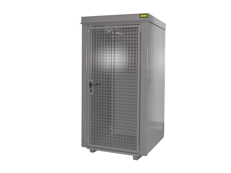 BAUER Südlohn Gasflaschen Container TYP GFC-B, Mausgrau, 9 x Ø 230 mm BAUER Südlohn Gasflaschen Container TYP GFC-B, Mausgrau, 9 x Ø 230 mm von BAUER Südlohn