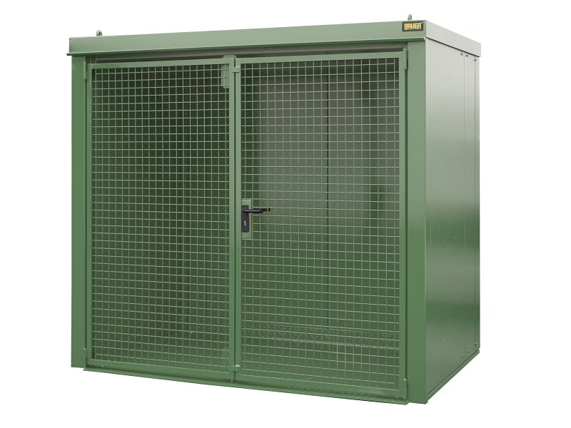 BAUER Südlohn Gasflaschen Container TYP GFC-B, Resedagrün, 45 x Ø 230 mm BAUER Südlohn Gasflaschen Container TYP GFC-B, Resedagrün, 45 x Ø 230 mm von BAUER Südlohn