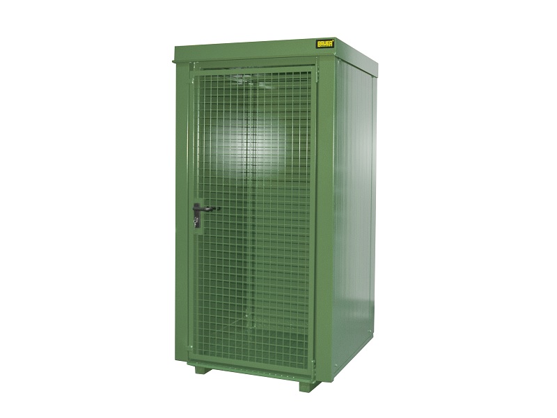 BAUER Südlohn Gasflaschen Container TYP GFC-B, Resedagrün, 9 x Ø 230 mm BAUER Südlohn Gasflaschen Container TYP GFC-B, Resedagrün, 9 x Ø 230 mm von BAUER Südlohn