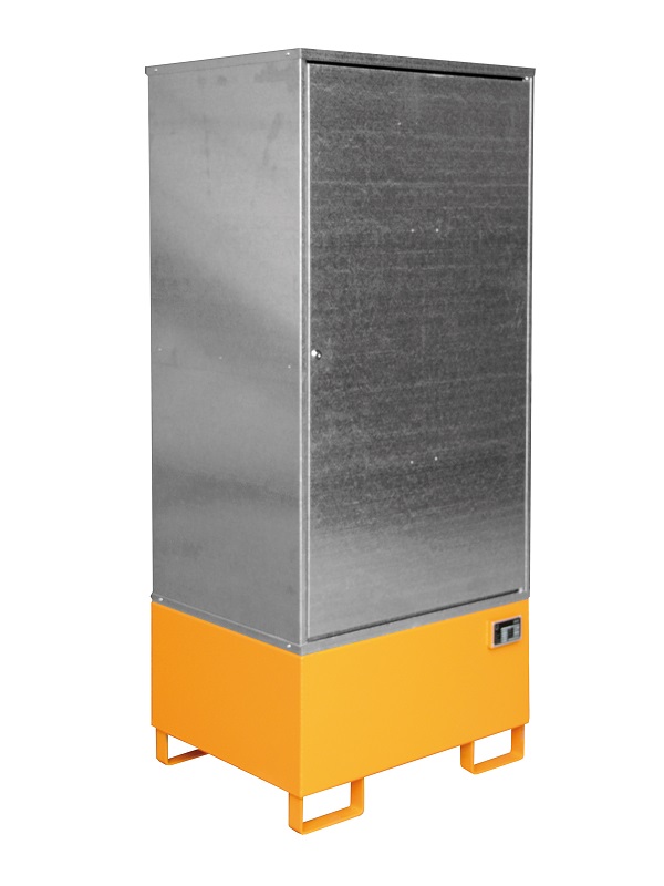 BAUER Südlohn Gefahrstoffschrank GS-1 für 200 Liter Fass, Gelborange, 200 Liter BAUER Südlohn Gefahrstoffschrank GS-1 für 200 Liter Fass, Gelborange, 200 Liter von BAUER Südlohn