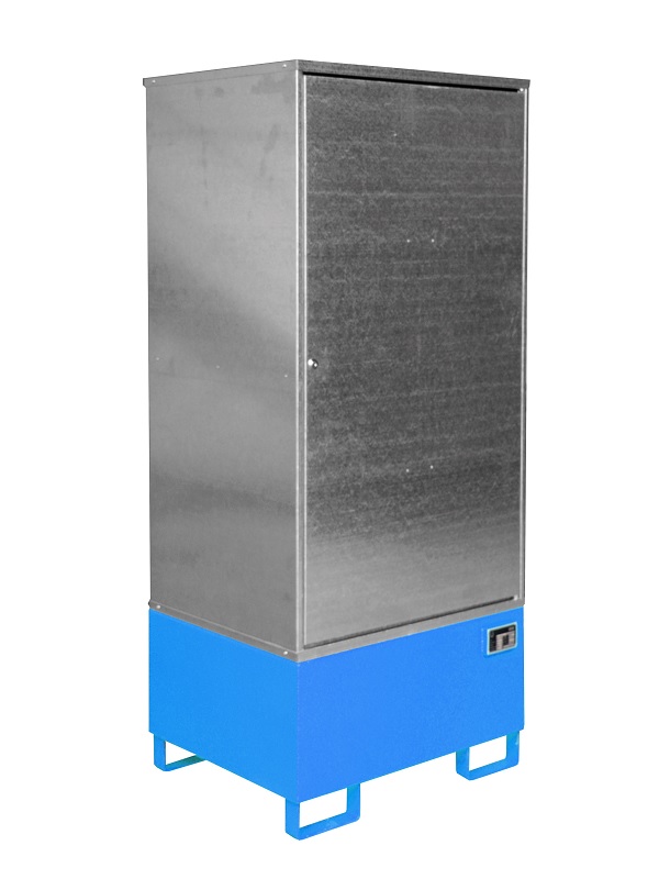 BAUER Südlohn Gefahrstoffschrank GS-1 für 200 Liter Fass, Lichtblau, 200 Liter BAUER Südlohn Gefahrstoffschrank GS-1 für 200 Liter Fass, Lichtblau, 200 Liter von BAUER Südlohn