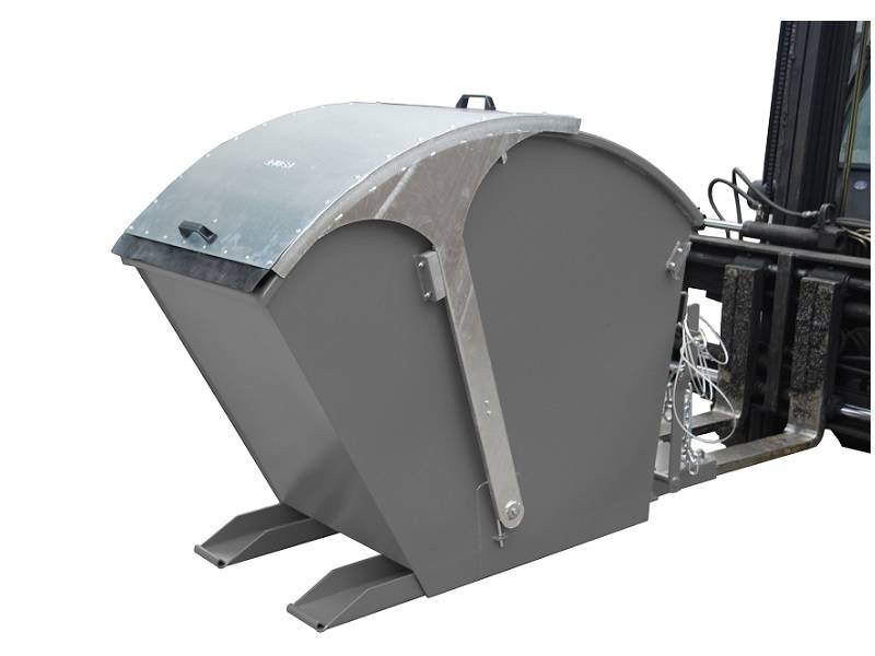 BAUER Südlohn Kippbehälter RD 750, Mausgrau von BAUER Südlohn