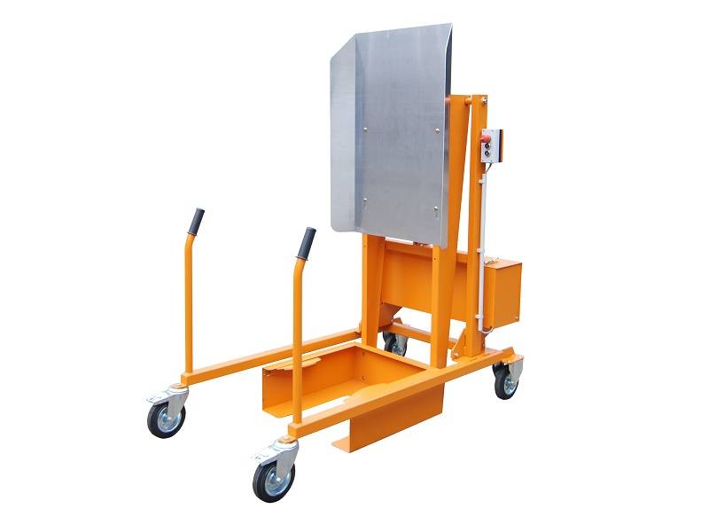 BAUER Südlohn Mülltonnen-Kippstation MKS-12V, Gelborange von BAUER Südlohn