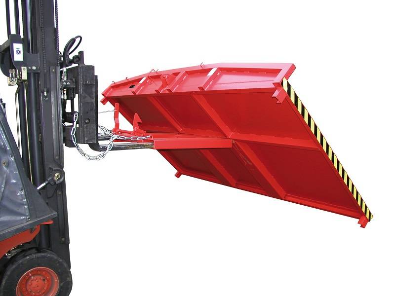 BAUER Südlohn Restgitter-Palette für Stapler RGP-2, Feuerrot von BAUER Südlohn