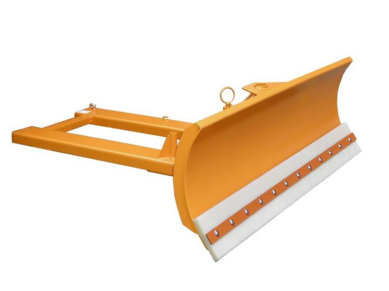BAUER Südlohn Schneeschieber für Stapler SCH-V 150, Gelborange von BAUER Südlohn