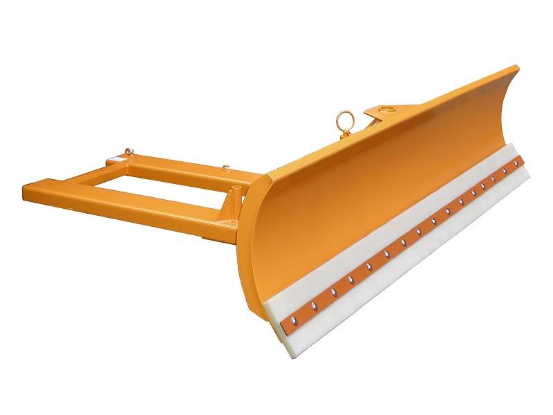 BAUER Südlohn Schneeschieber für Stapler SCH-V 210, Gelborange von BAUER Südlohn