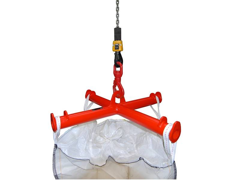 BAUER Südlohn Traverse für Big-Bags TBB mit Kranöse, Feuerrot von BAUER Südlohn