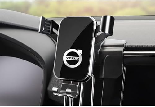 BAUFAS Auto Handyhalterung für Volvo V40 2012-2020,Handy KFZ Halterungen Hakenclip Beine und Doppelte Unterstützung Stabilere Schutz 360° Drehbar EIN-Knopf-Release Kfz-Zubehör,Black BAUFAS Auto Handyhalterung für Volvo V40 2012-2020,Handy KFZ Halterungen Hakenclip Beine und Doppelte Unterstützung Stabilere Schutz 360° Drehbar EIN-Knopf-Release Kfz-Zubehör,Black von BAUFAS
