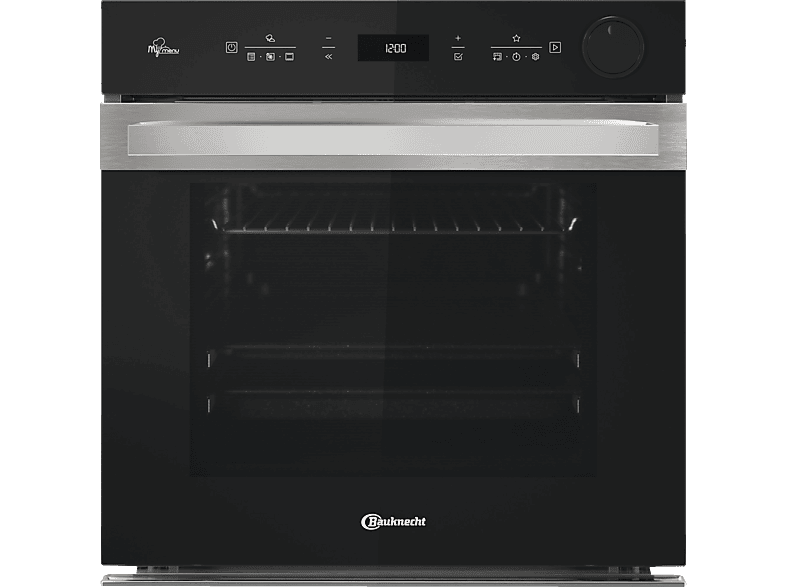 BAUKNECHT BIK5S DP8F2 ES, Einbauherd/Backofen (Einbaugerät, 73 l, 595 mm breit), Dampfgarfunktion von BAUKNECHT