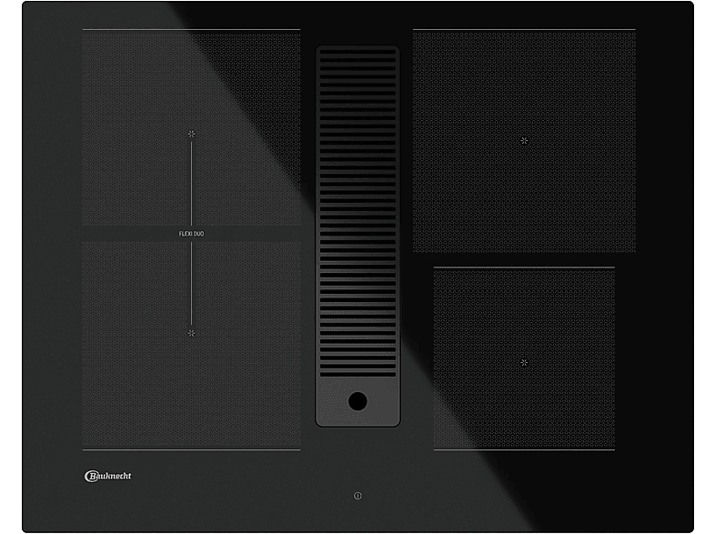 BAUKNECHT BVH 2065B F KIT, Kochfeld mit Dunstabzug (650 mm breit, 515 tief) von BAUKNECHT