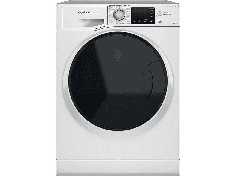 BAUKNECHT WATK Sense 86S 41 C Waschtrockner (8 kg / 6 kg, 1351 U/Min.) von BAUKNECHT