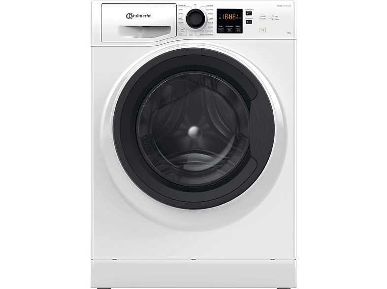 BAUKNECHT WM 7 M100 A Waschmaschine (7 kg, 1351 U/Min., A) von BAUKNECHT