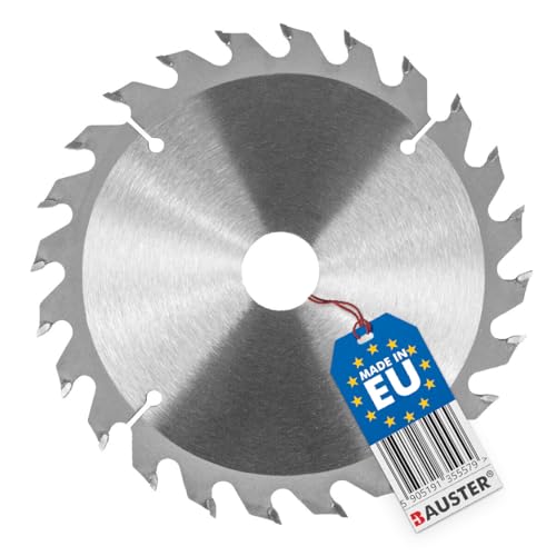 BAUSTER® Kreissägeblatt schneller Schnitt, Kreissäge Rundholzsäge Säge Holzsäge ∅115 / 125mm Sägeblatt geeignet für Weich- und Hartholz Tischlerplatten und Spanplatten (∅125mm x 22mm (40 Zähne)) von BAUSTER