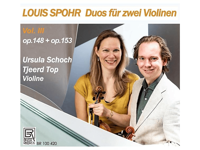 Schoch,Ursula/Top,Tjeerd - Duos für zwei Violinen Vol. III (CD) von BAYER RECO