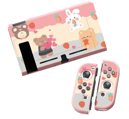 Switch Konsole, Switch Hülle, Switch Spiele Hülle, Switch NS Hülle, Switch Schutzhülle, Ultradünnes TPU-Material, Hochauflösende Farbbilder, Verblasst Nicht (B) von BAYINBROOK