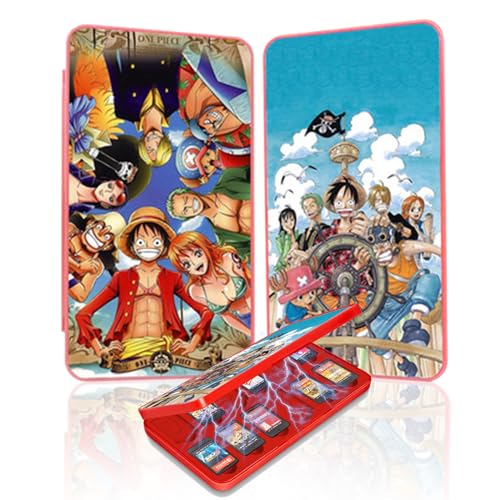 BAYINBROOK Game Card Case für Nintendo Switch, Dynamisches 3D Vision Spielkartenhülle, Tragbar Switch Etui Aufbewahrungsbox, Spielkartenhalter Grosse Kapazität für 24 NS 24 TF Karten (3D2401) von BAYINBROOK