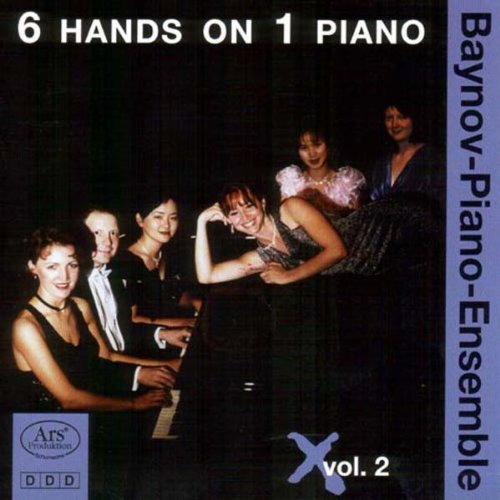 Six Hands On One Piano Vol. 2 von BAYNOV-PIANO-ENSEMBLE