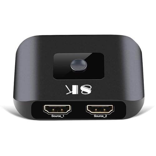 Switcher 2.1 1 Out 2.1 8K@60Hz Splitter Steuerung HDTV Projektor Box PC Switcher 2.1 1 Out 2.1 8K@60Hz Splitter Steuerung HDTV Projektor Box PC von BAYORE
