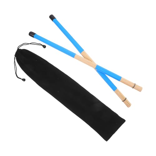 BAZEITFLOW 1 Paar 19-bundle Jazz Drum Pinsel Bambus Percussion Dowels Rod Drumsticks Multi-rod-percussion-tools Für Orchester Performances Musikschulen von BAZEITFLOW