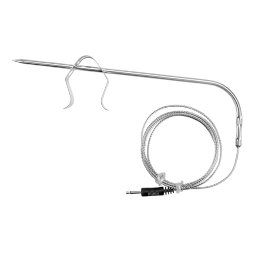 BAZEITFLOW 1Satz Küchengrill Temperaturfühler Fleischsonde mit Halter für Bbq und Grill Langlebig und Spülmaschinenfest für Präzise Temperaturkontrolle BAZEITFLOW 1Satz Küchengrill Temperaturfühler Fleischsonde mit Halter für Bbq und Grill Langlebig und Spülmaschinenfest für Präzise Temperaturkontrolle von BAZEITFLOW