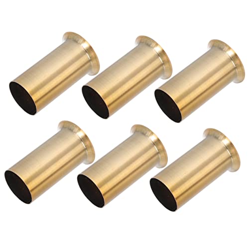 BAZEITFLOW 6 Stück Kronleuchtergehäuse Kronleuchterröhren Kronleuchter Zubehör Montieren Ärmel Kerzenständer Kerzenhalter Deckenleuchten Steckdosenabdeckung Bördelhülse Eisen Golden BAZEITFLOW 6 Stück Kronleuchtergehäuse Kronleuchterröhren Kronleuchter Zubehör Montieren Ärmel Kerzenständer Kerzenhalter Deckenleuchten Steckdosenabdeckung Bördelhülse Eisen Golden von BAZEITFLOW