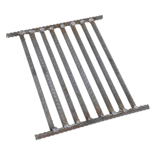 BAZEITFLOW Grillrost für Feuerstelle Robuste Eisenkonstruktion für Gleichmäßige Wärmeverteilung für Outdoor und Kaminöfen und Bbq Zubehör BAZEITFLOW Grillrost für Feuerstelle Robuste Eisenkonstruktion für Gleichmäßige Wärmeverteilung für Outdoor und Kaminöfen und Bbq Zubehör von BAZEITFLOW