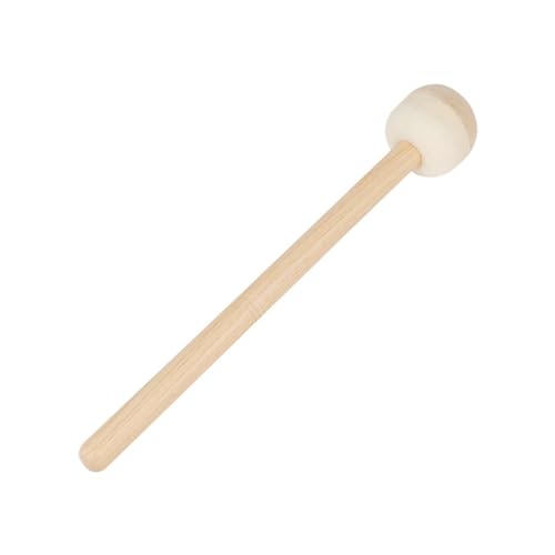 BAZEITFLOW Holz Drumsticks mit Farbfilzkopf Lange Griffe für Snare Drum und Percussion Instrumente für Konzerte und Musikaufführungen Hochwertige Verarbeitung von BAZEITFLOW