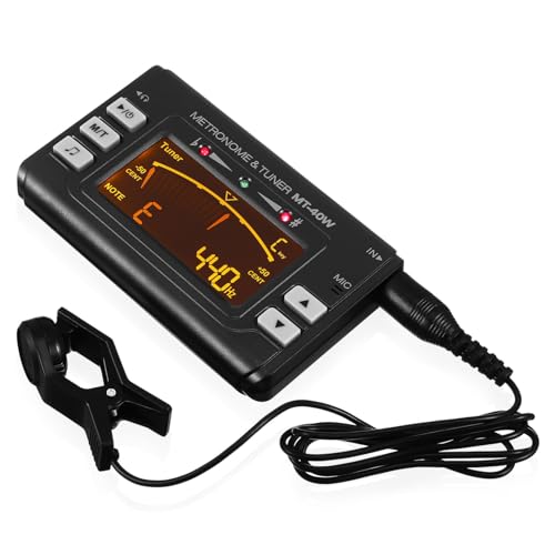 BAZEITFLOW Musikinstrumente Stimmgerät Multifunktionales Tuner mit LED Display für Gitarre Bass Ukulele Violine Langlebige Akkulaufzeit und Einfach zu Bedienen BAZEITFLOW Musikinstrumente Stimmgerät Multifunktionales Tuner mit LED Display für Gitarre Bass Ukulele Violine Langlebige Akkulaufzeit und Einfach zu Bedienen von BAZEITFLOW