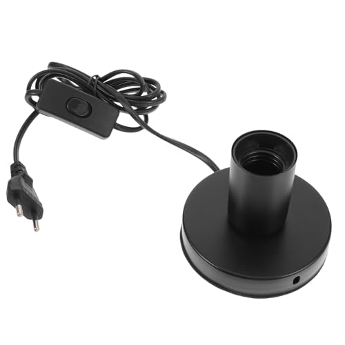BAZEITFLOW Retro Lampenfassung Vintage Lichtsteckdose für DIY Projekte Kompatibel mit Glühbirnen Einfach zu Installieren Langlebig und Stabil für Tischlampen von BAZEITFLOW