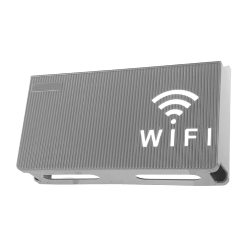 BAZEITFLOW Router Wandhalterung Nagelfrei Mehrzweck WLAN Router Box für Zuhause Kabelmanagement Router Abdeckung Robustes Design für Aufbewahrung und Organisation BAZEITFLOW Router Wandhalterung Nagelfrei Mehrzweck WLAN Router Box für Zuhause Kabelmanagement Router Abdeckung Robustes Design für Aufbewahrung und Organisation von BAZEITFLOW