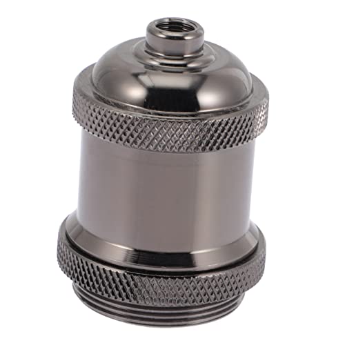 BAZEITFLOW Vintage Lampenfassung mit Deckenhalterung Elegante Pendelleuchte für DIY Beleuchtungsprojekte Stabil und Zuverlässig Einfach zu Installieren Kompatibel mit Glühlampen von BAZEITFLOW