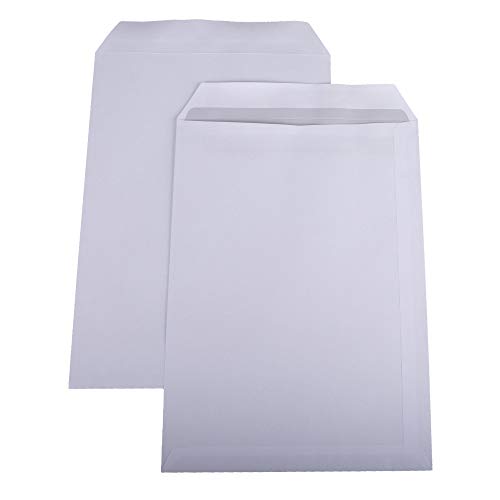 250 Briefumschläge DIN C4 229 x 324 mm weiß selbstklebend ohne Fenster Umschläge Kuvert von BB-Verpackungen