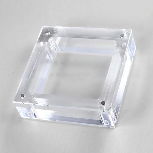 Transparente magnetische Aufbewahrungsbox für GBP SP Acryl-Display-Schutzhüllen, transparenter Kunststoff, Hartschale von BBASILIYSD