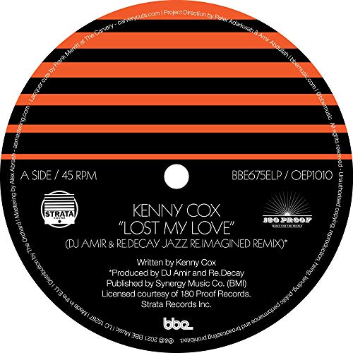 Lost My Love (DJ Amir & Re.Decay Jazz Re.Imagined Remix) [Vinyl LP] von BBE