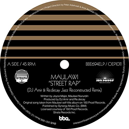 Street Rap (DJ Amir & Re.decay Jazz Re.Constructed Remix) / Salsa (DJ Dez Salsa (de Corazon) Remix) [Vinyl Maxi-Single] von BBE